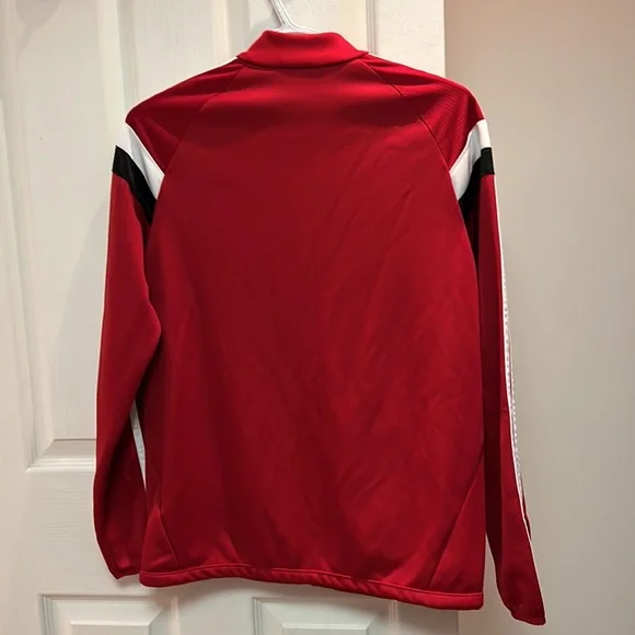 Adidas Red Zip-Up - Picture 2 of 9